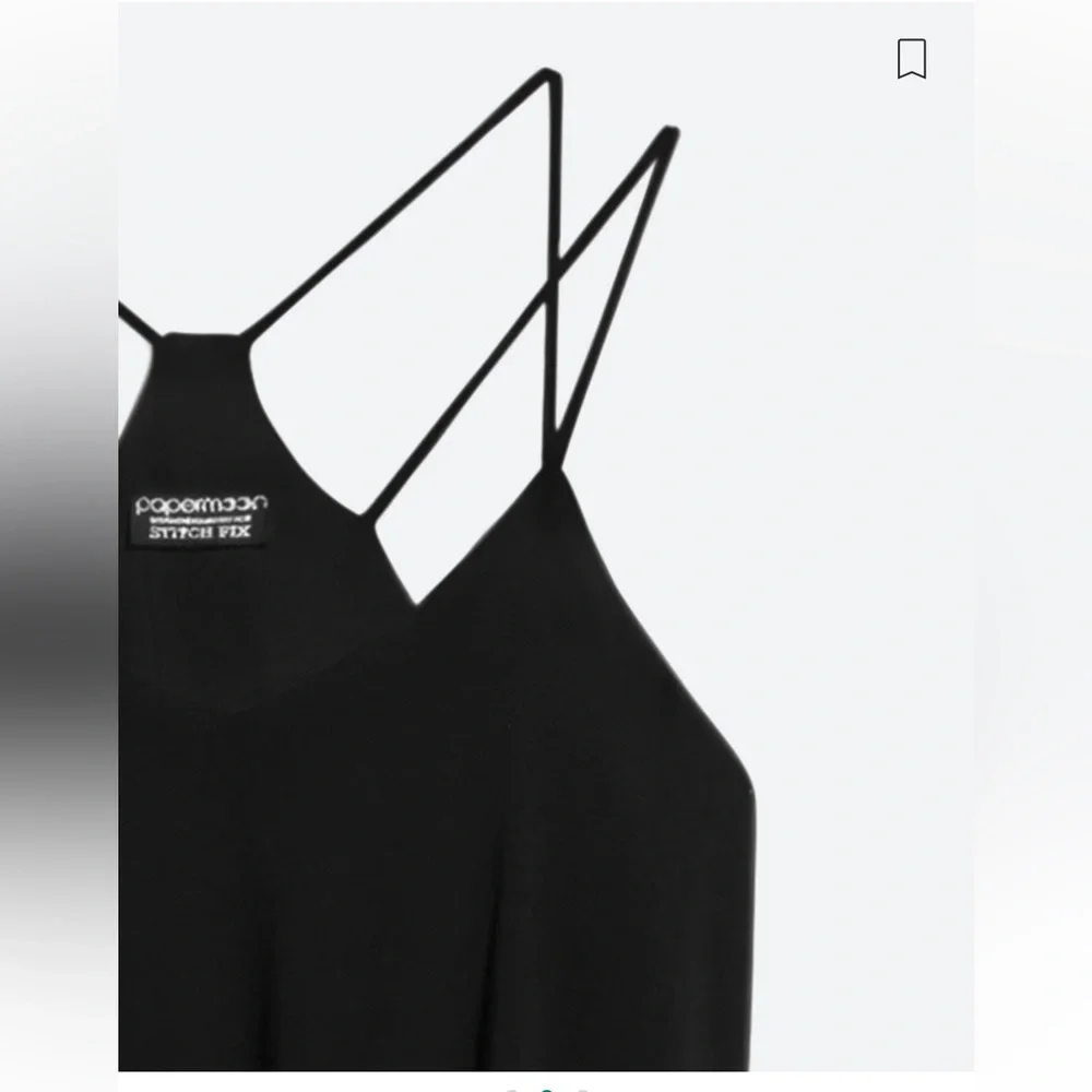 EUC || Papermoon Black Knit Maxi Dress - Picture 2 of 3